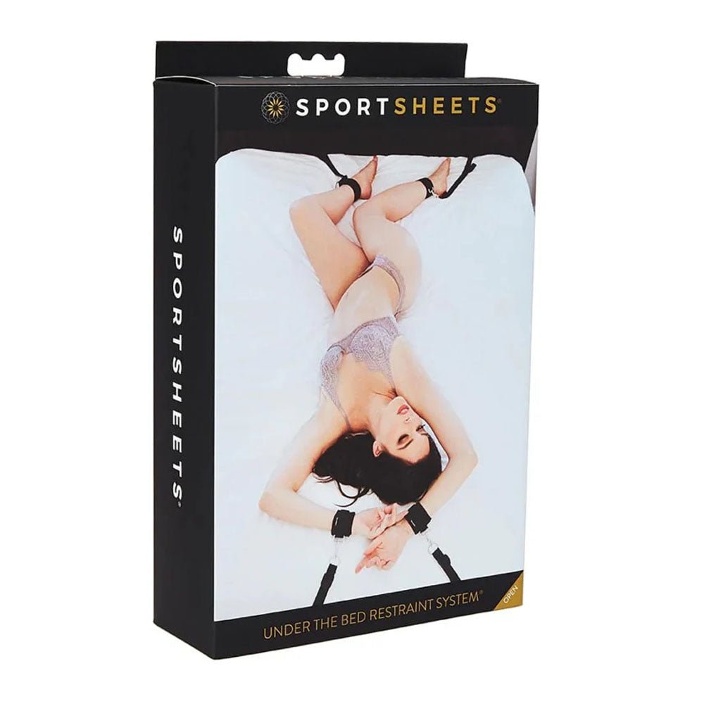 Sportsheets Under The Bed Restraints System - Black