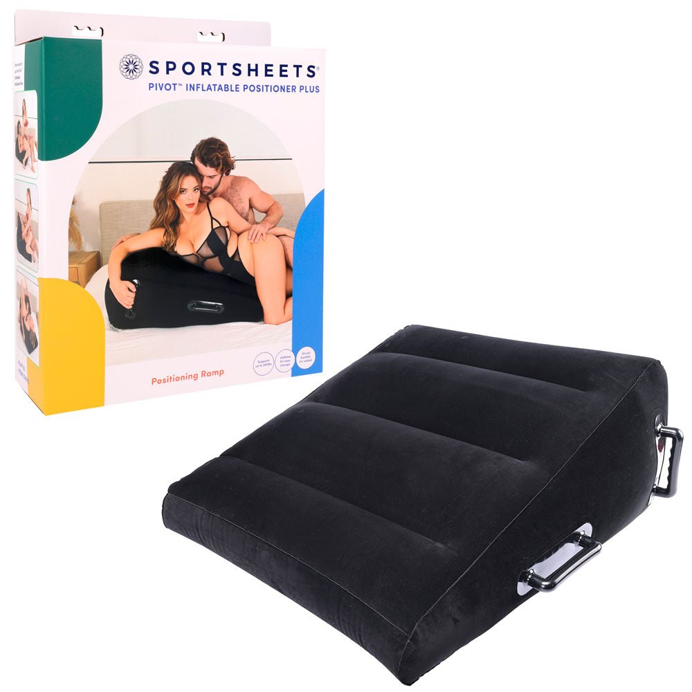 Pivot Inflatable Positioner Plus -  XL Cushion - Black