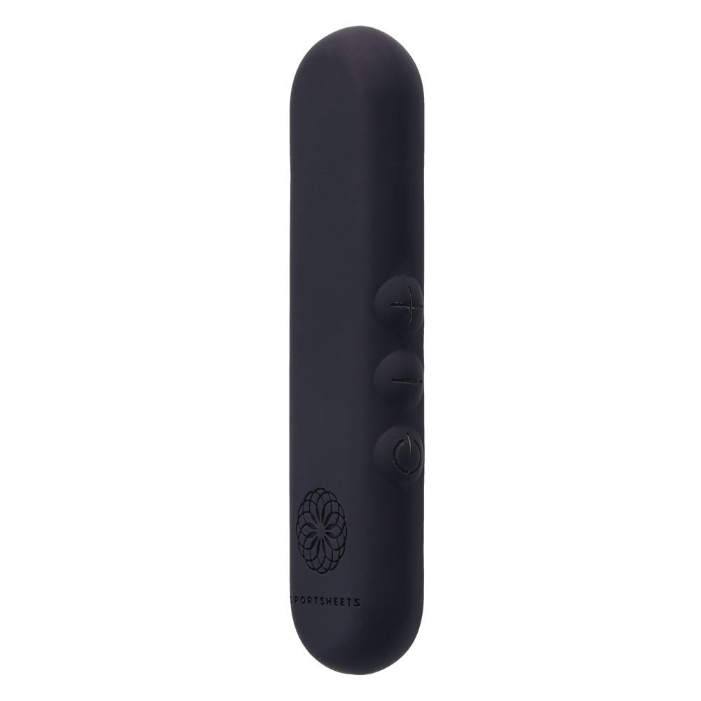Pivot Flat Bullet Vibrator - Black
