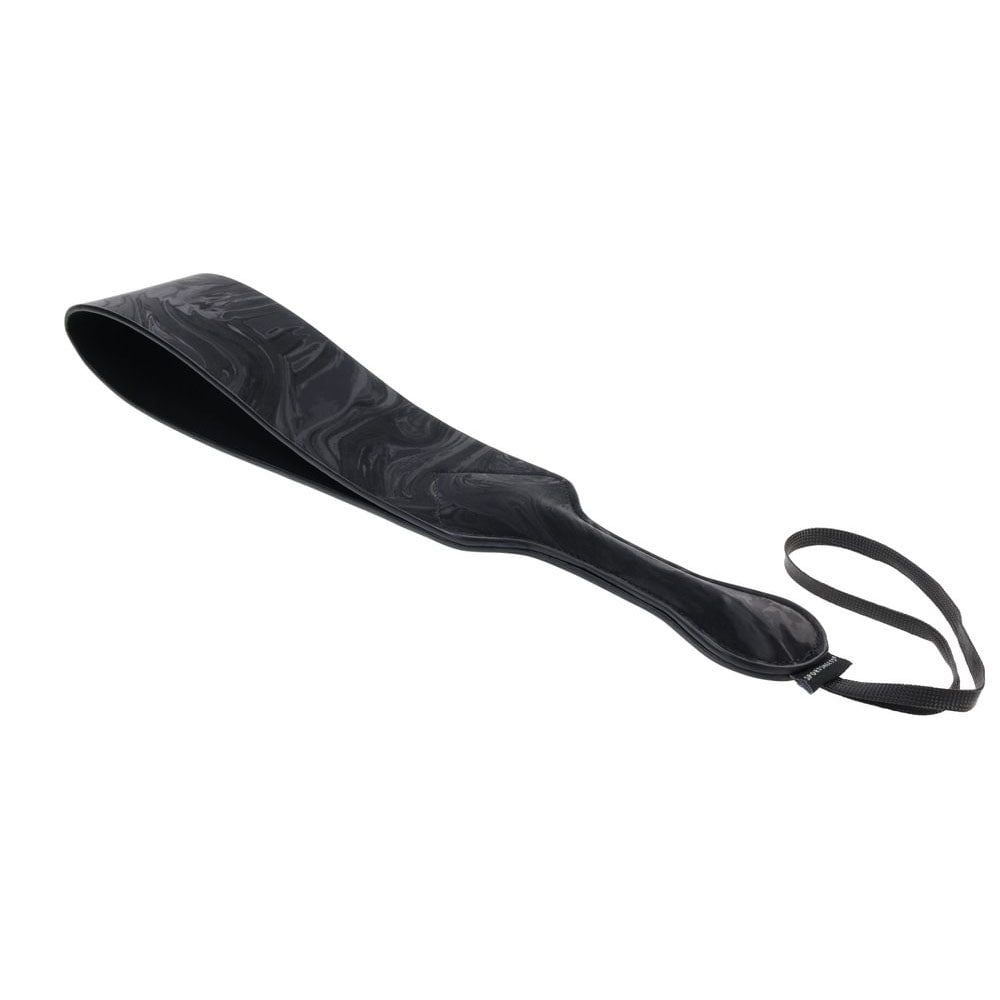Sportsheets Velvet Noir Loop 42cm Paddle - Black