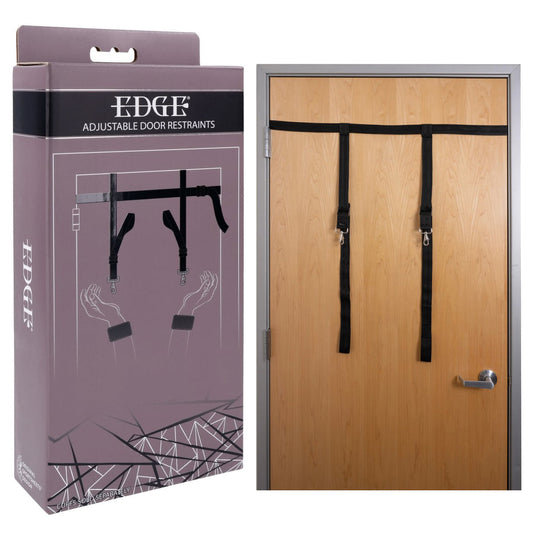 Edge Adjustable Door Restraints - Black