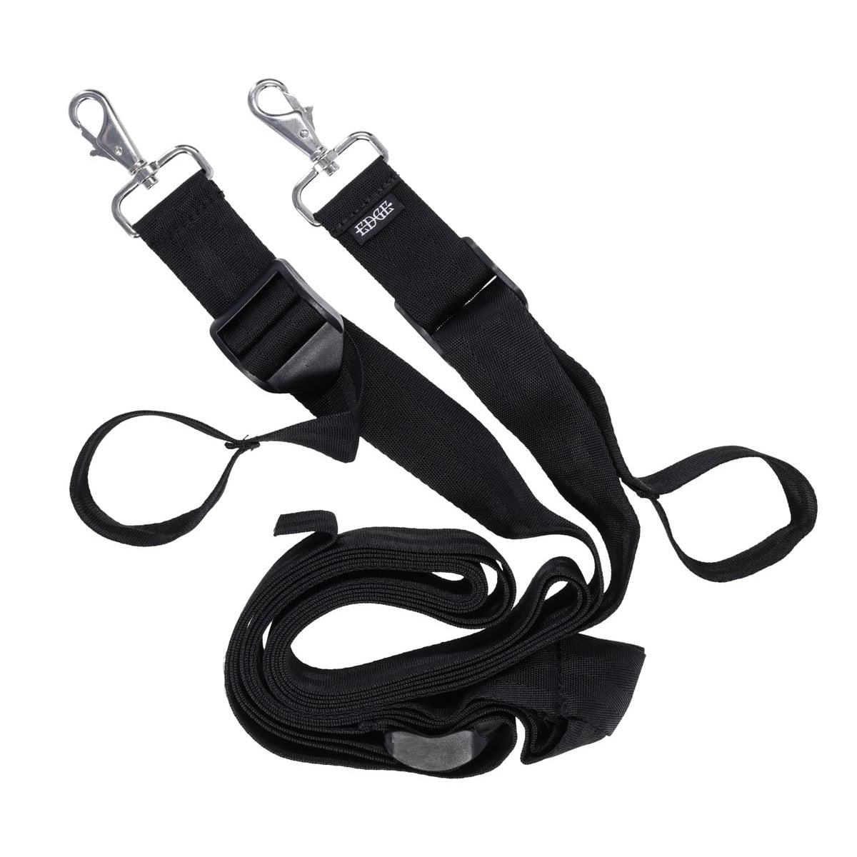 Edge Adjustable Door Restraints - Black