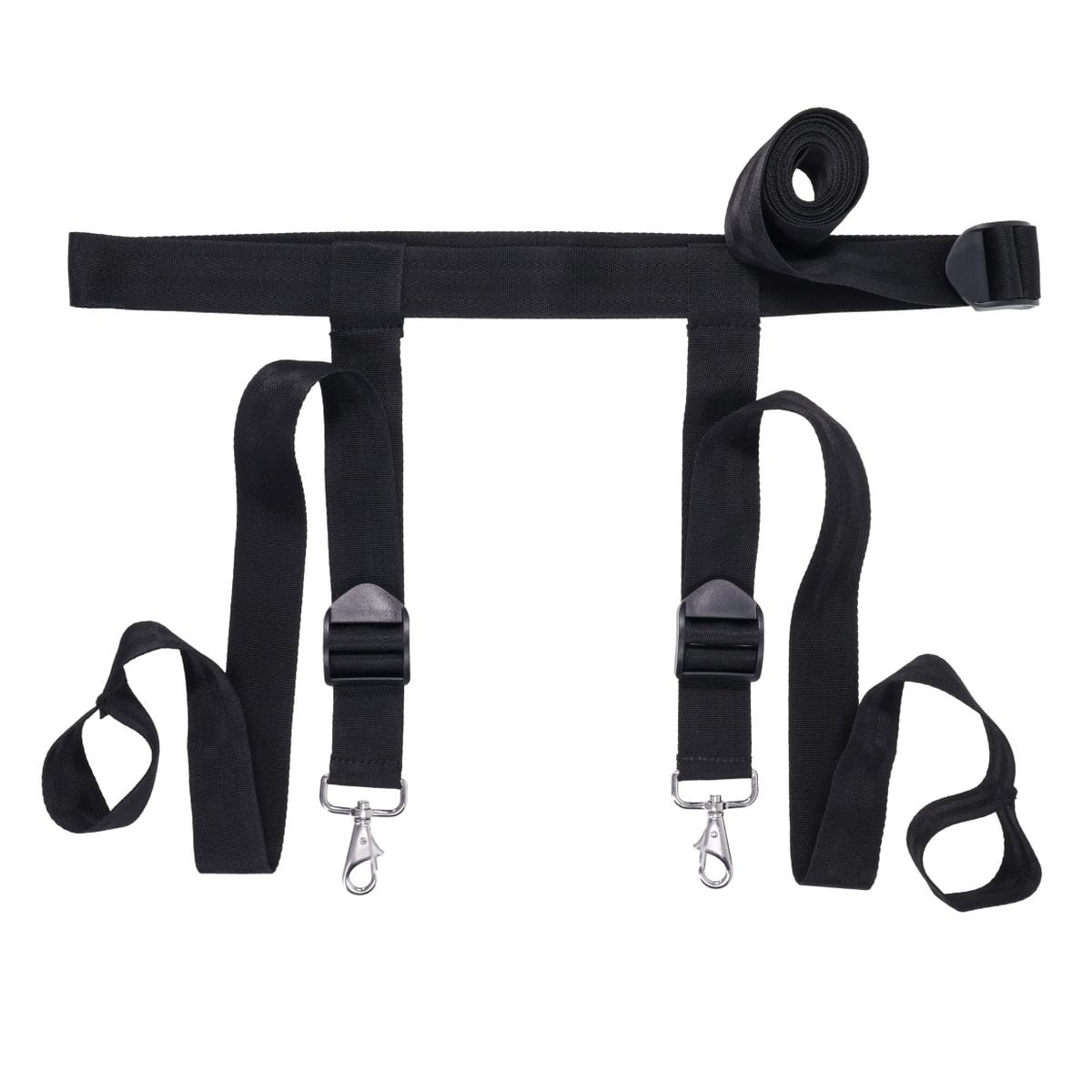 Edge Adjustable Door Restraints - Black