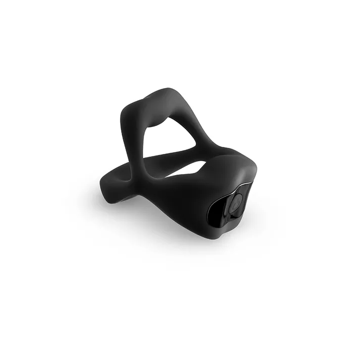 Techno Strobe - Vibrating Cock Ring With App Control - Black