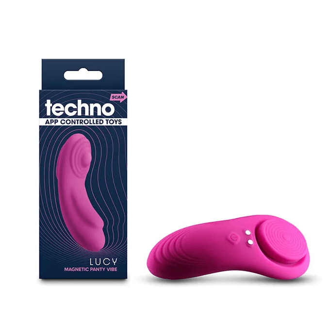 Techno Lucy - Panty Vibrator With App Control - Magenta