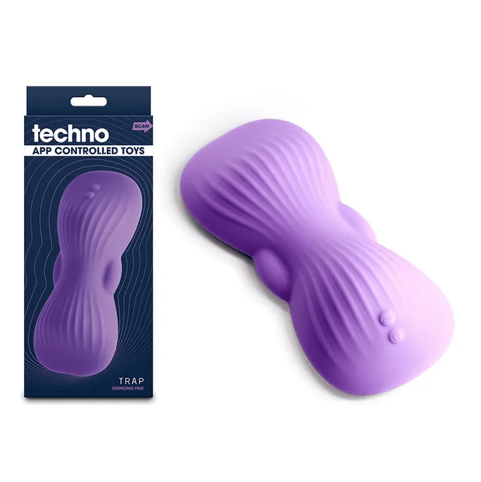 Techno Trap - Vibrating Grind Pad with App Control - Purple