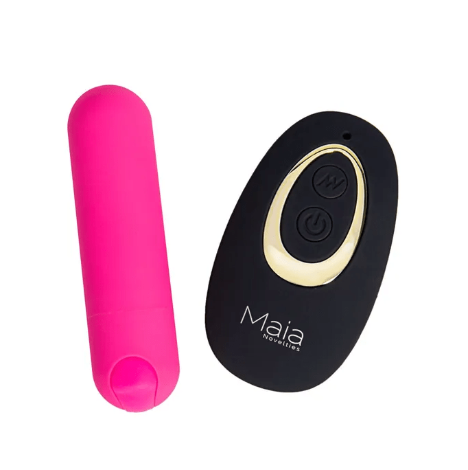 Maia Date Night Panty Vibrator & Remote L/XL - Black