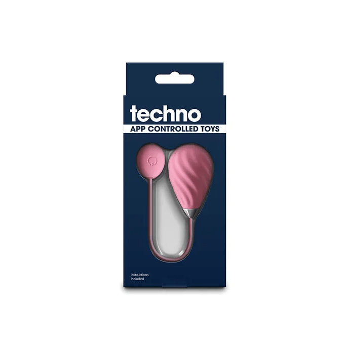 Techno Kandi - Vibrating Egg With App Control - Pink