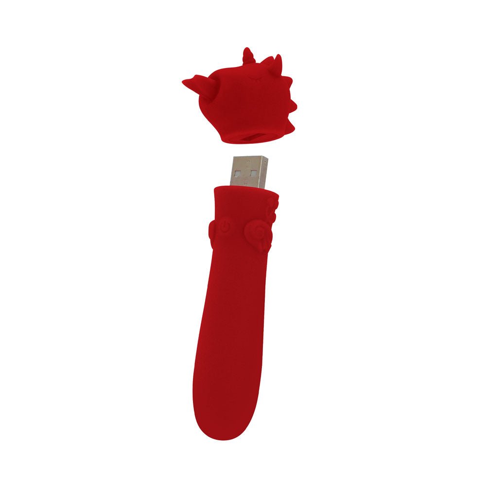 Unihorn -Blaze Diablo Bullet Vibrator - Red