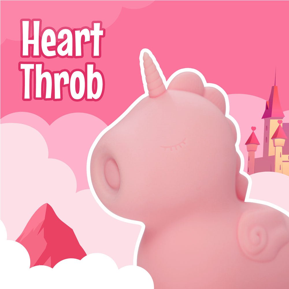 Unihorn - Heart Throb - Yellow Pulsating Stimulator