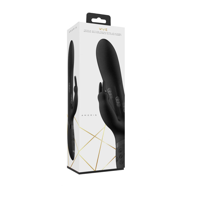 Vive Amoris Rabbit Vibrator - Black