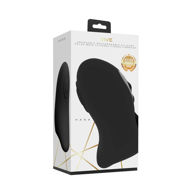 Vive HANA - Black Pulse Wave Finger Stimulator