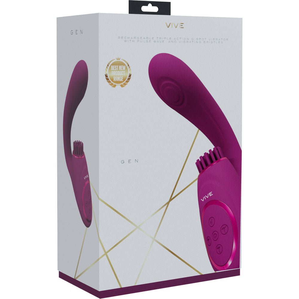 Vive Gen Triple Motor Vibrator - Pink