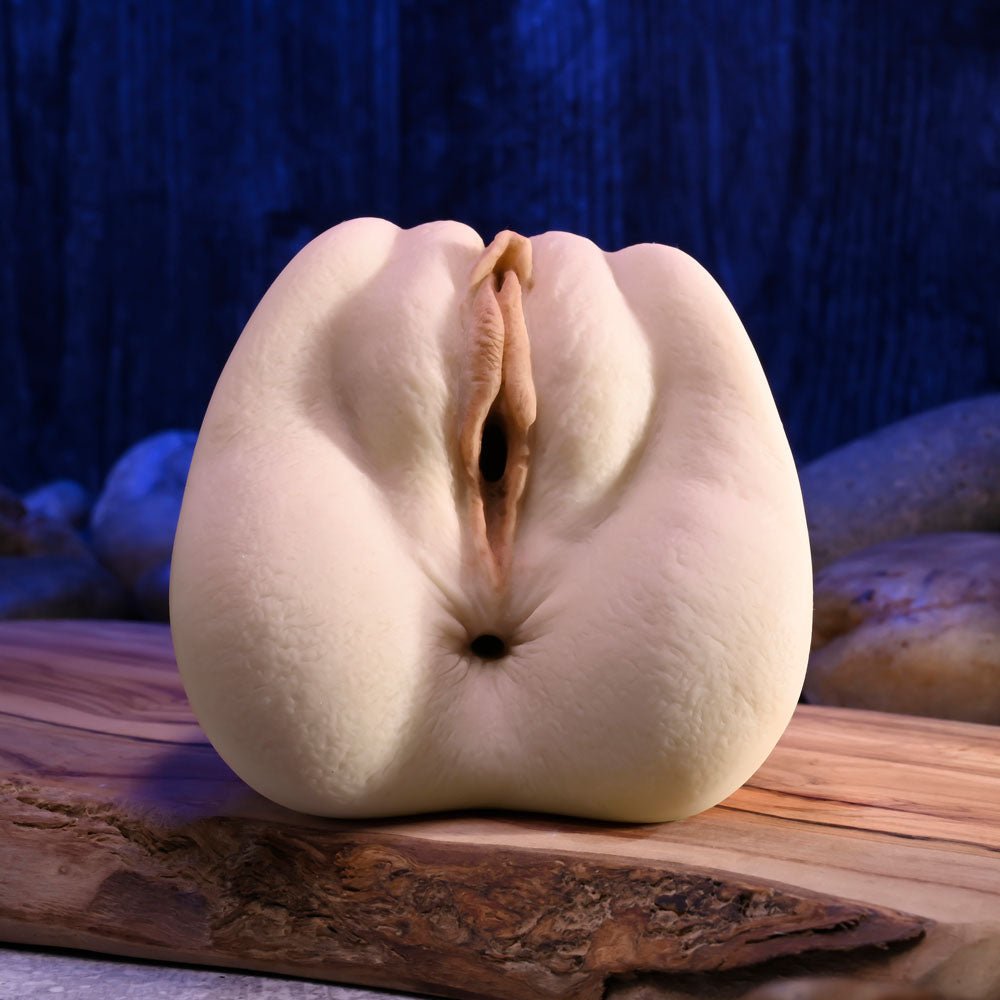 Zero Tolerance Sasha Grey - Vagina & Anal Stroker with Movie Download - Flesh