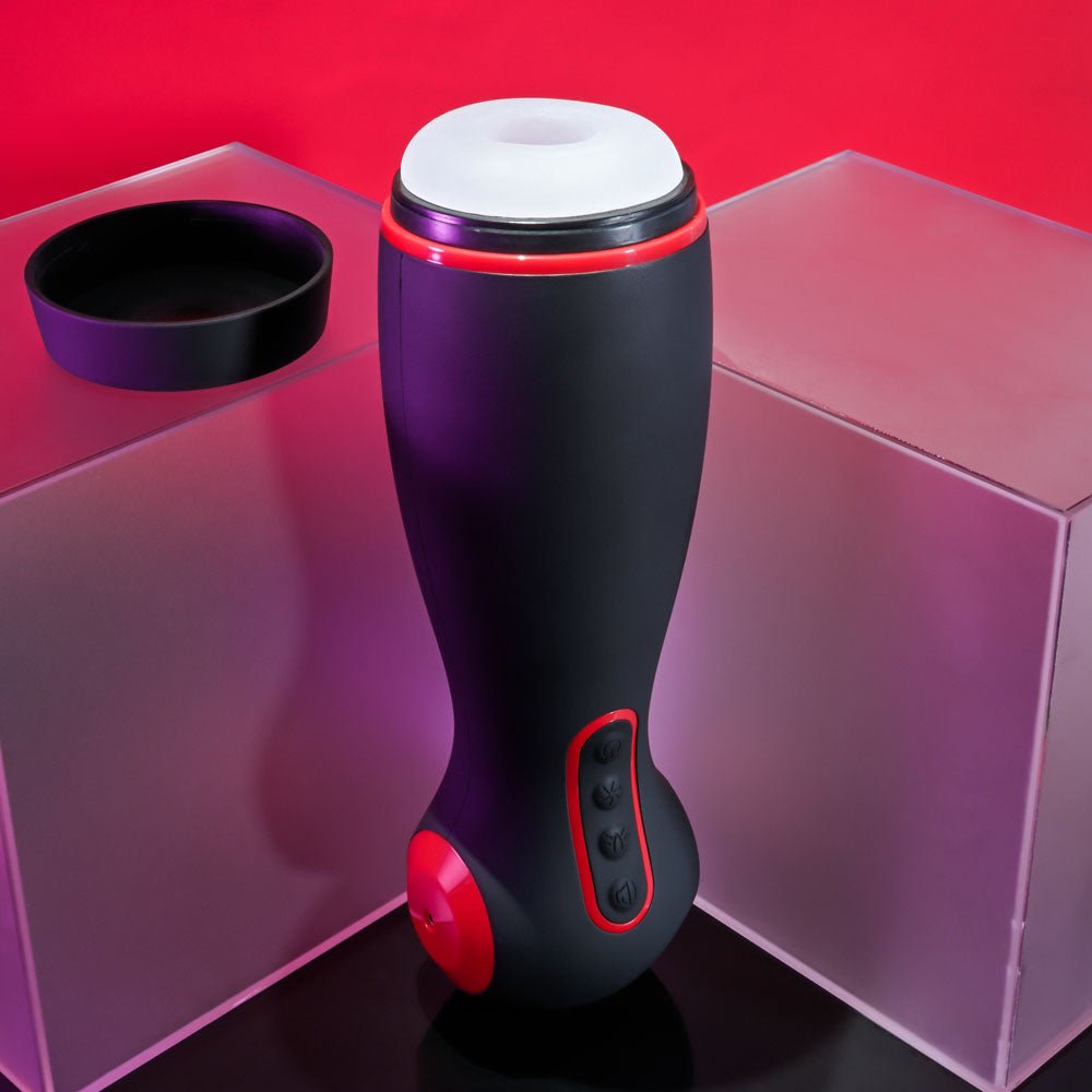 Zero Tolerance Tight Squeeze - Vibrating, Squeezing & Talking Stroker