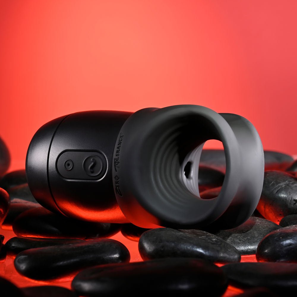 Zero Tolerance Wet It Be - Vibrating Self Lubricating Stroker - Black