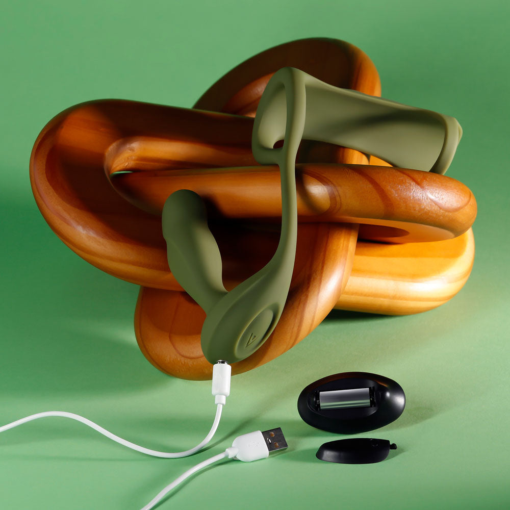 Zero Tolerance Prostate Power Pack - Vibrating Prostate Massager with Cock Ring Harness
