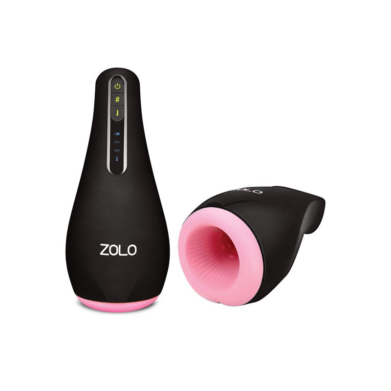 Zolo Heatstroke - Black - Pulsating & Warming Masturbator