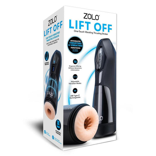 Zolo Lift Off Vibrating Thrusting Auto Stroker