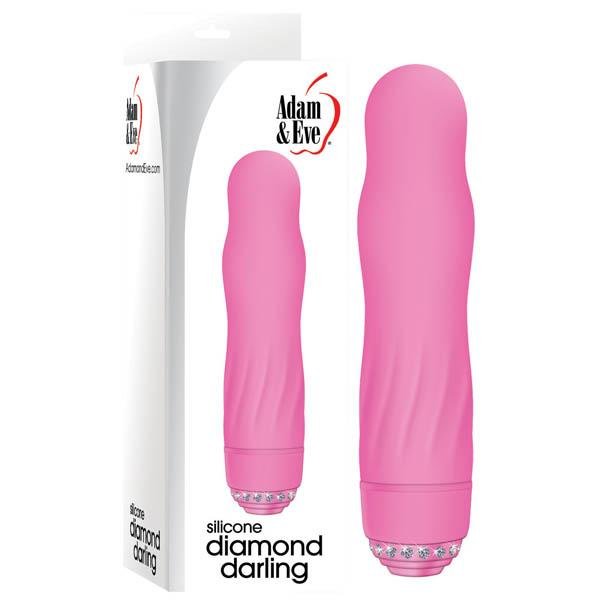 Adam & Eve Diamond Darling Vibrator - Pink