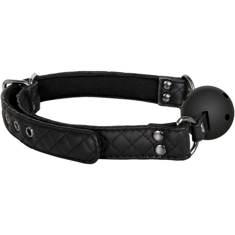 Adam & Eve Eve's Fetish Dreams Ball Gag - Black