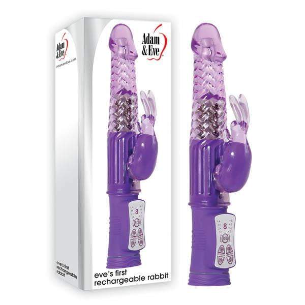 Adam & Eve Eve's First Rabbit Vibrator - Purple