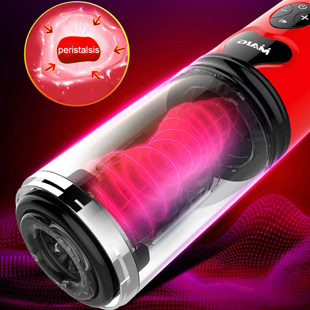 MAIG Pro Automatic Telescopic Stroker Cup — Hands-Free Vibrating Massager