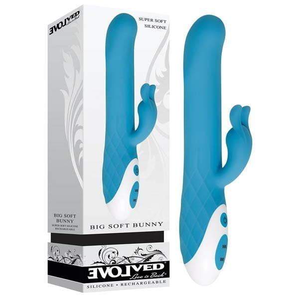 Evolved Big Soft Bunny Blue Rabbit Vibrator