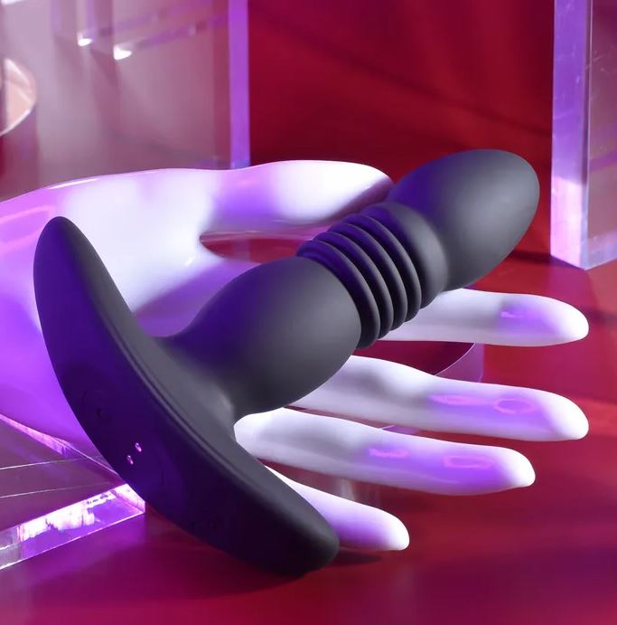 Playboy Pleasure Trust The Thrust - Thrusting Butt Plug with Remote Control