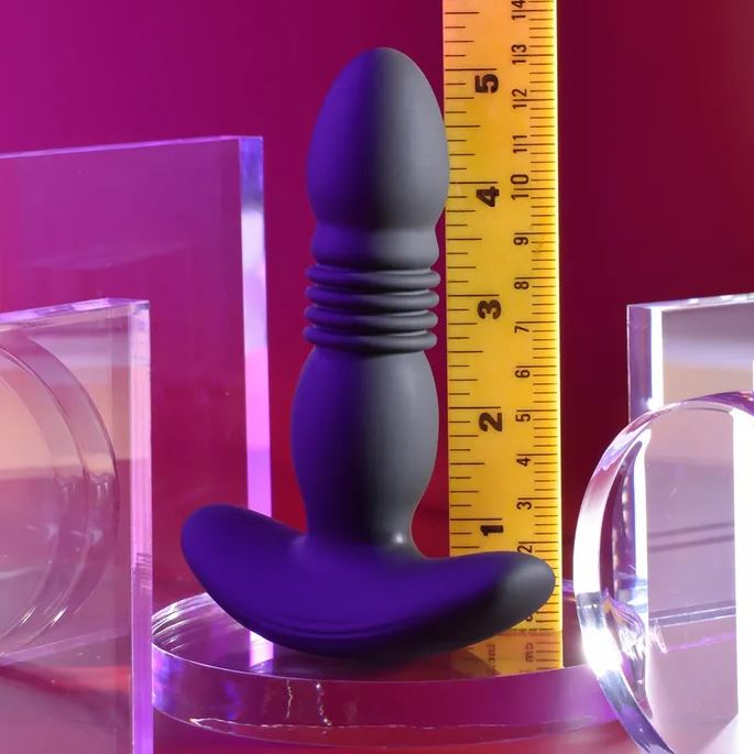 Playboy Pleasure Trust The Thrust - Thrusting Butt Plug with Remote Control