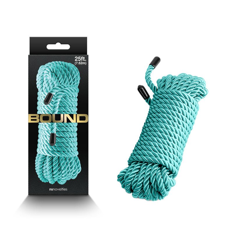 Bound 7.6mtr Silky Green Bondage Rope