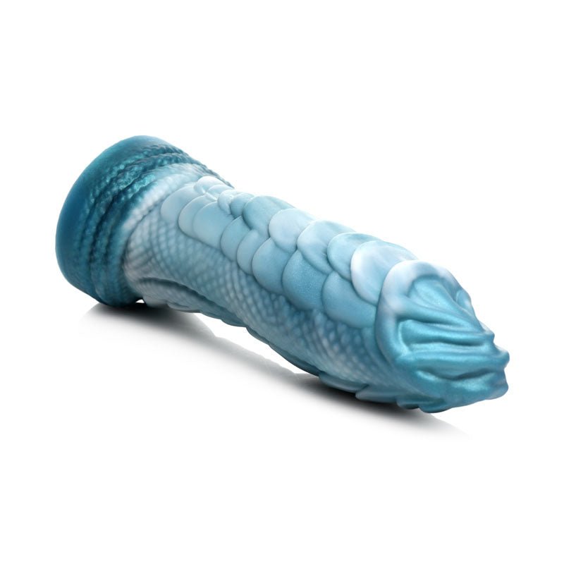 Creature Cocks Sea Serpent Blue Scaly Fantasy Dildo