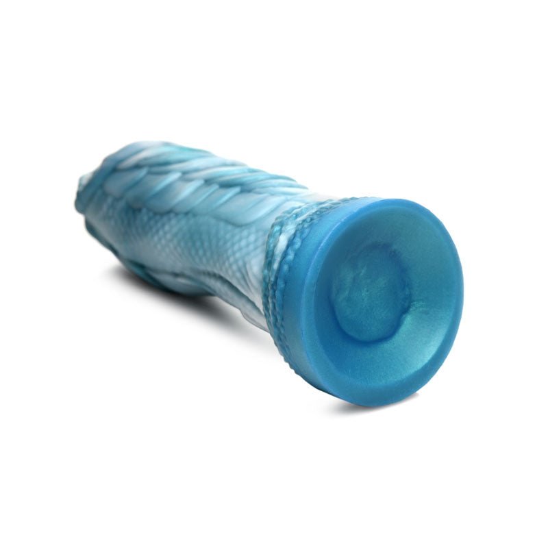 Creature Cocks Sea Serpent Blue Scaly Fantasy Dildo