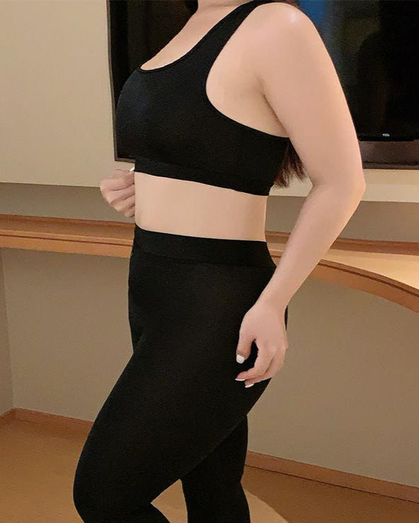 Show Him Your Strongest Side – 2 Piece Set with Leggings