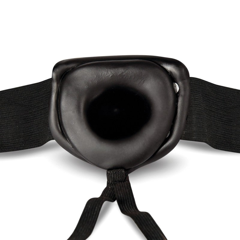 Dr. Skin - 7 Inch Hollow Strap On - Black