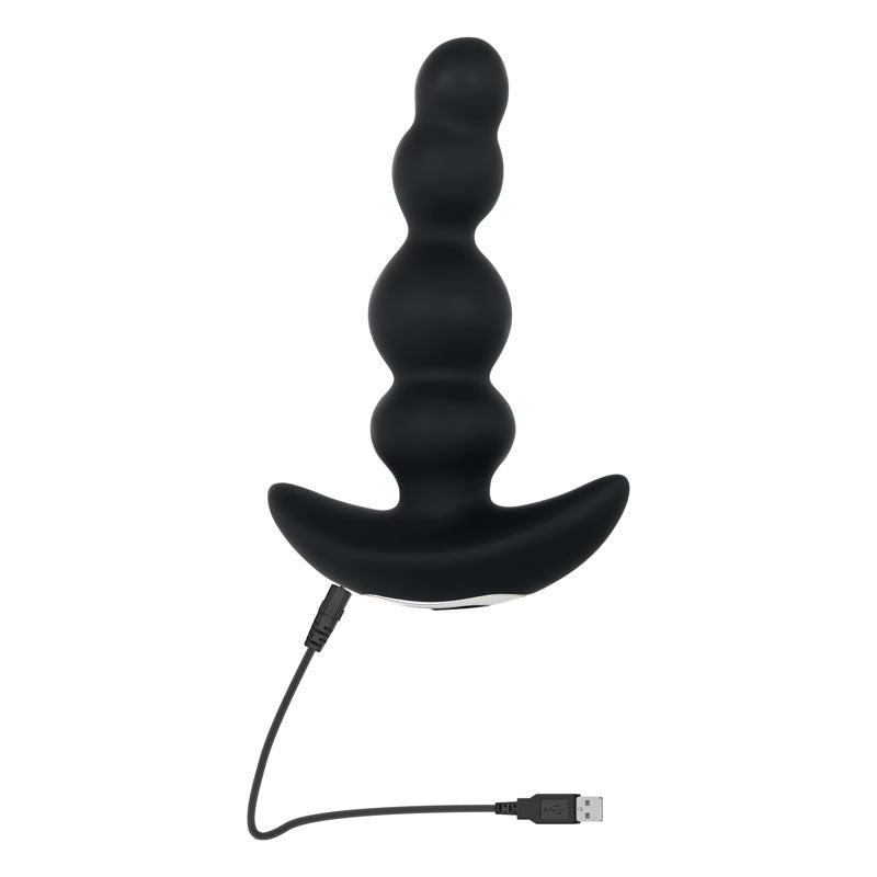Evolved Bump N Groove - Black - Butt Plug with Wireless Remote
