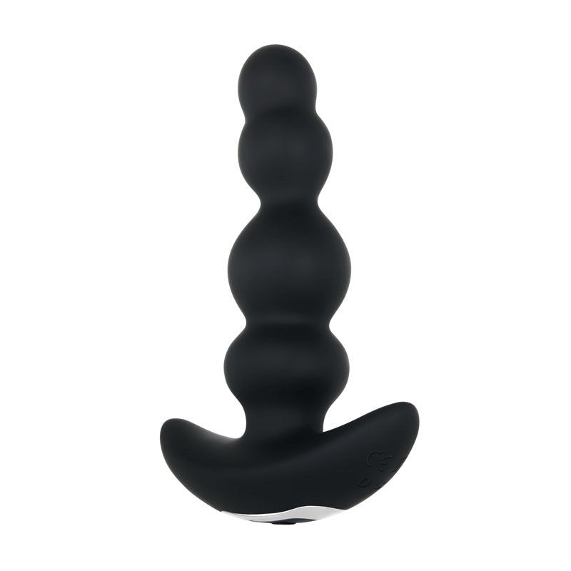 Evolved Bump N Groove - Black - Butt Plug with Wireless Remote