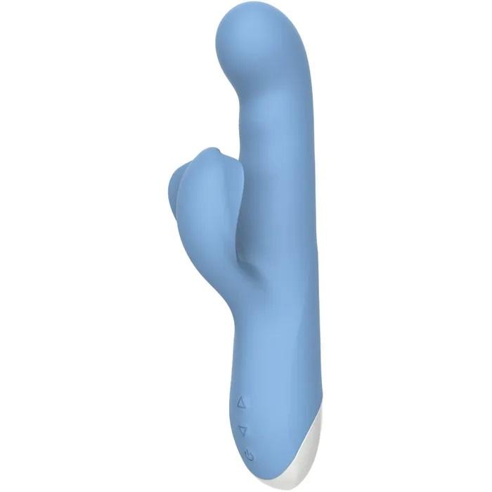 Evolved Thump N Thrust Rabbit Vibrator - Blue