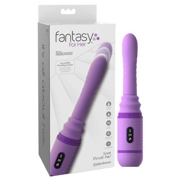 Fantasy For Her Love Thrust-Her - Purple Thrusting Vibrator