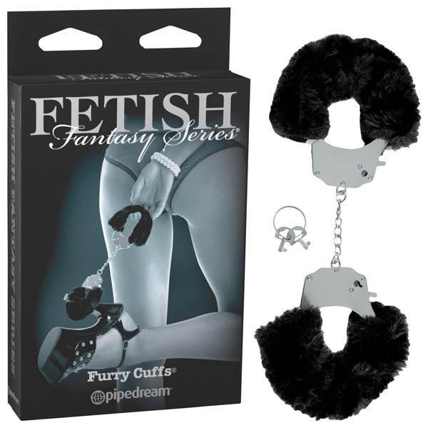 Fetish Fantasy Series Limited Edition Furry Cuffs - Black
