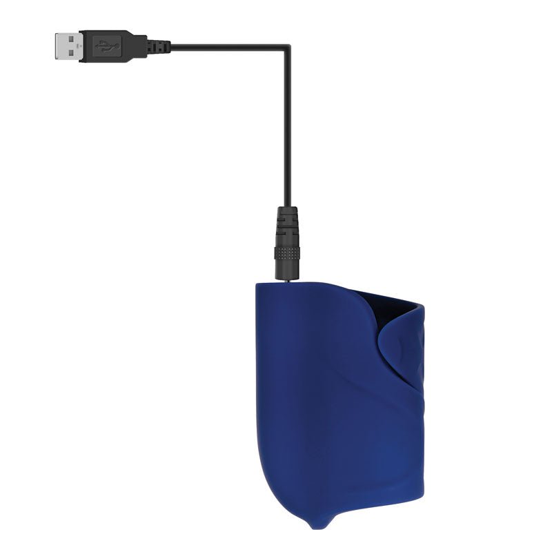 Gender X In's & Out's - Blue Plug and Vibrating Stroker Kit