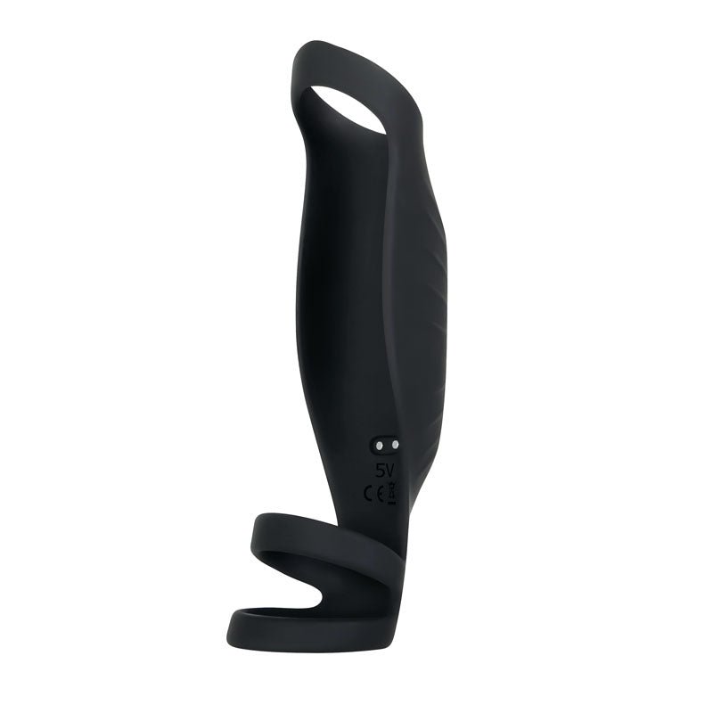 Gender X Rocketeer Vibrating Penis Sleeve - Black