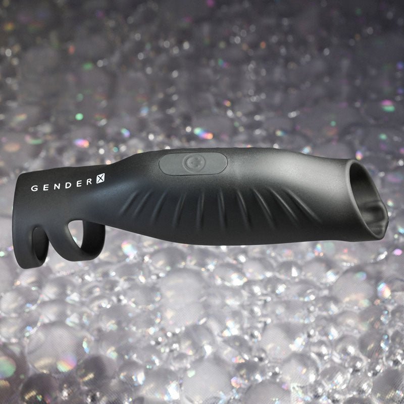 Gender X Rocketeer Vibrating Penis Sleeve - Black