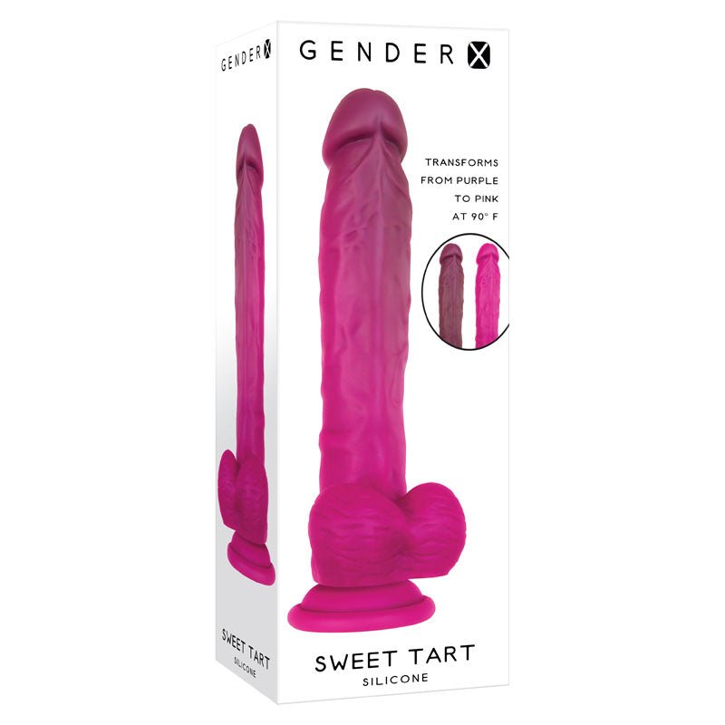 Gender X Sweet Tart - Purple/Pink 21cm Colour Changing Dong