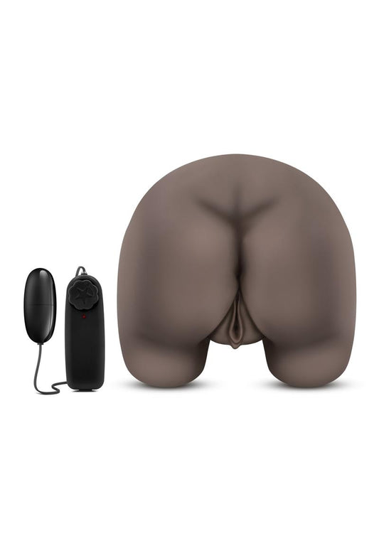 Hot Chocolate Luscious Tiana Vibrating Life Sized Masturbator - Butt