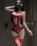 Walk In And Take Control – Lace Bodysuit