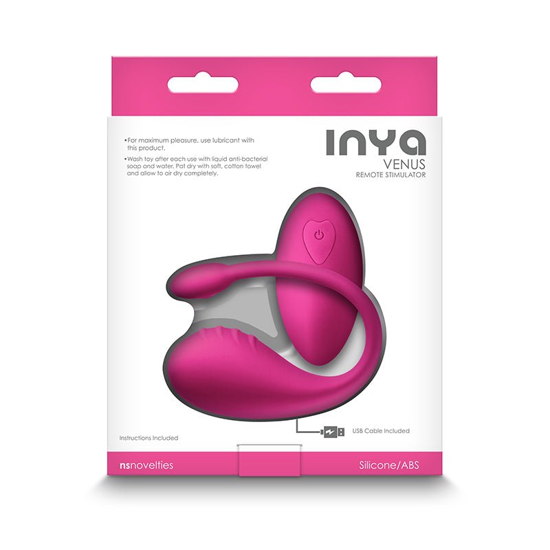 InYa Venus Stimulator with Remote Control - Pink