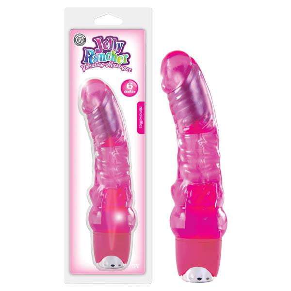 Jelly Rancher Vibrating Massager - Pink