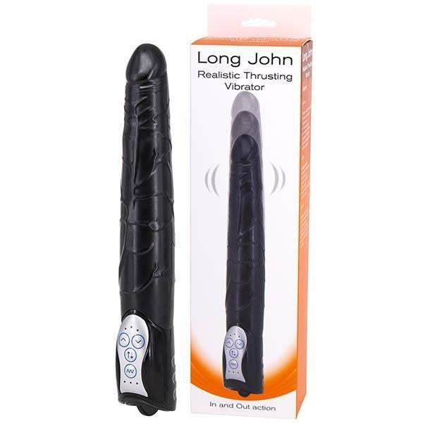 Long John - Black Thrusting Vibrator