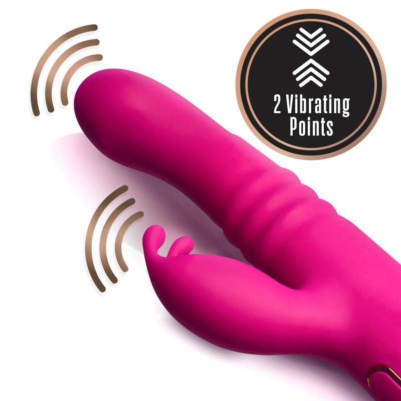 Lush Kira Thrusting Rabbit Vibrator - Pink
